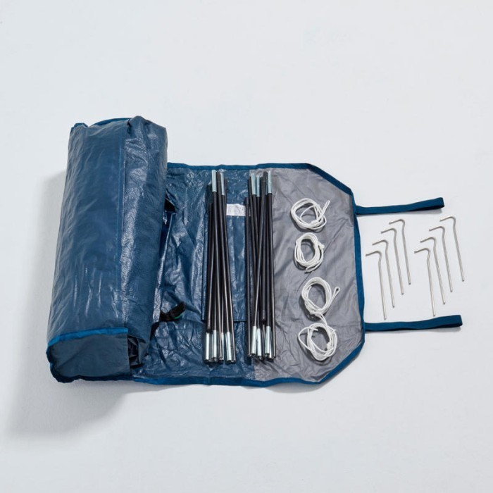 Decathlon Quechua Tenda Mh100 3 Person Grey - 8553542 Termurah Terlaris Promo