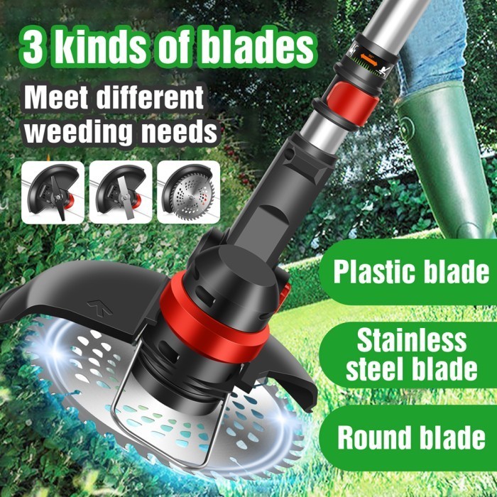 Ironhoof Mesin Potong Rumput 48V Mesin Pemotong Rumput Listrik Baterai Termurah Terlaris Promo