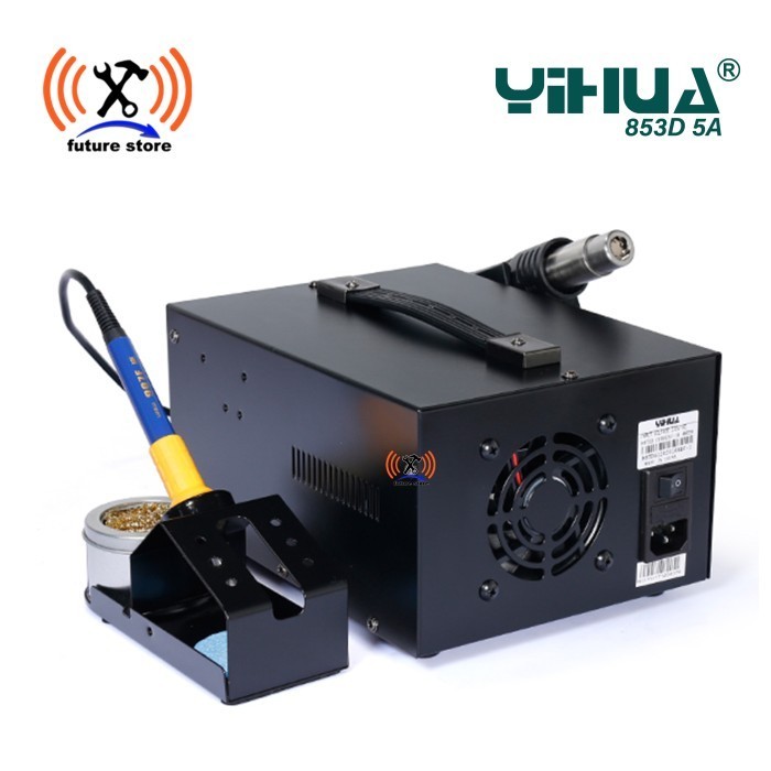 Yihua 853D 5A Blower - Hot Air Gun - Soldering - Power Supply Original Termurah Terlaris Promo