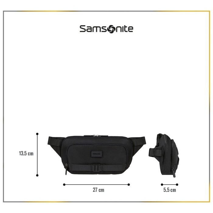 Samsonite Sackmod Waist Bag - Black