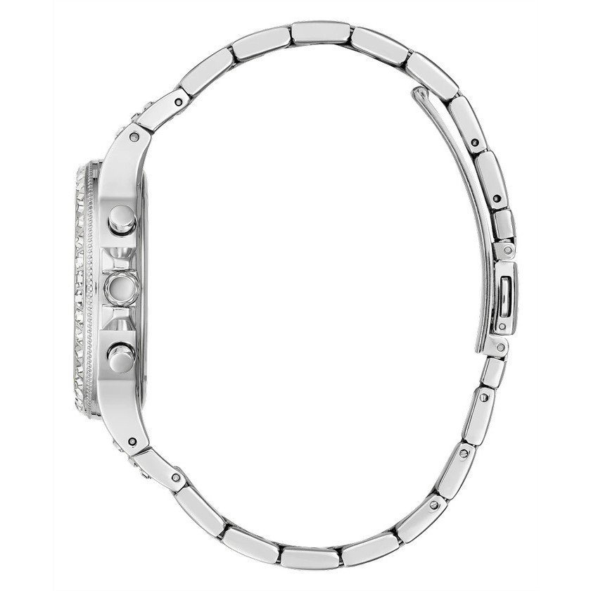 Guess Gw0320L1 Original Moonlight Jam Tangan Wanita Analog Silver