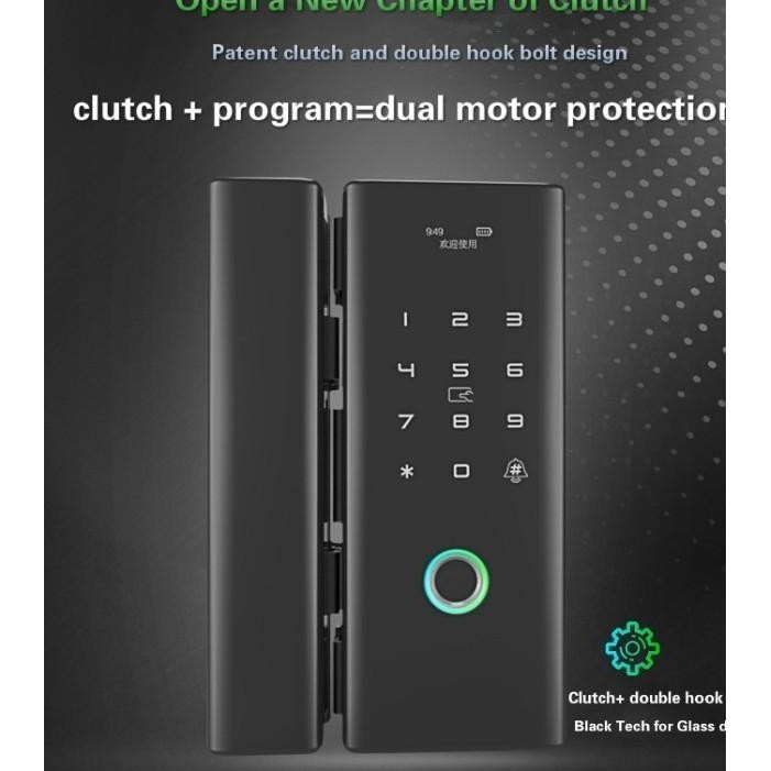 Seyven Smart Door Lock Digital Lock - Sliding Door Lock Tuya / Ttlock Readystock