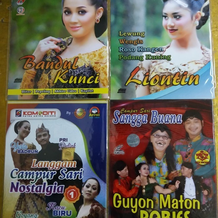 

Vcd Original Langgam Campur Sari . Sangga Buana . 1 Paket 4 Judul .