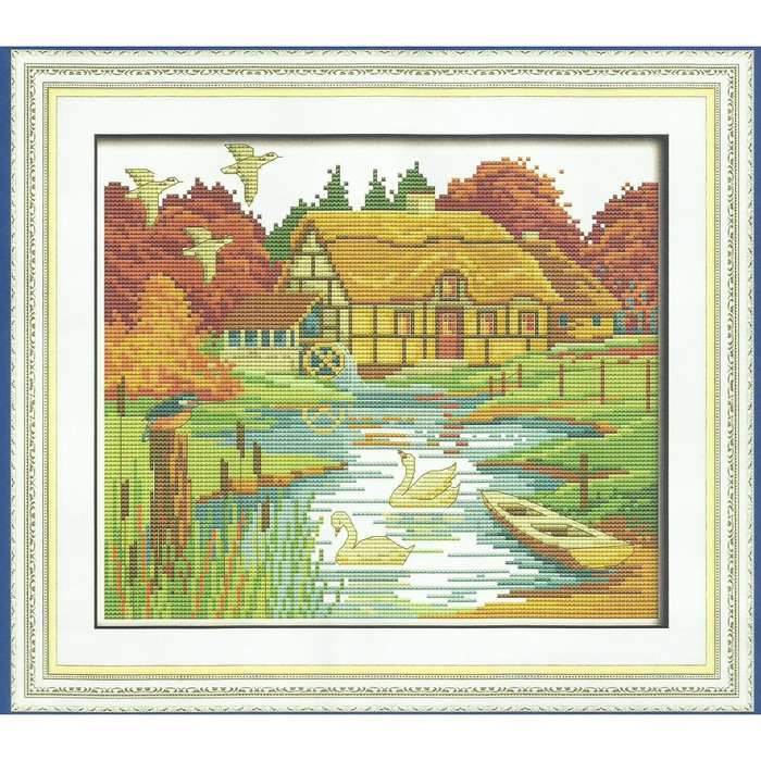 

Paket Kristikcross Stitch Pola Di Kain F927