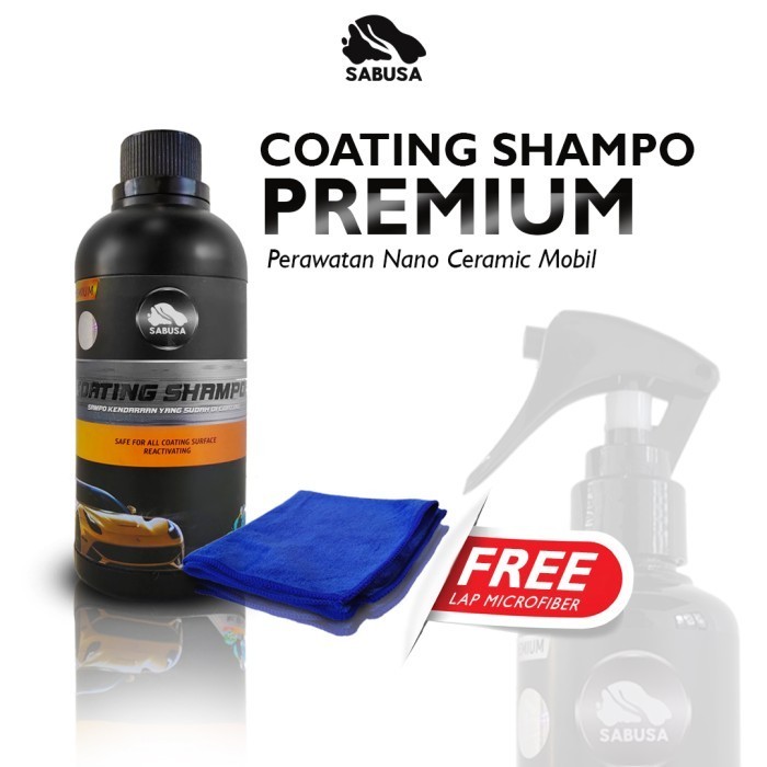 Sabusa Coating Shampo Premium Perawatan Nano Ceramic Mobil
