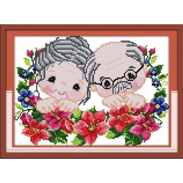 

Paket Kristikcross Stitch Pola Di Kain R199