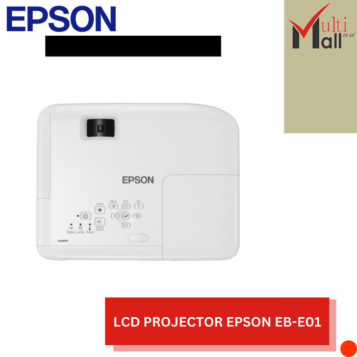 Lcd Projector Epson Eb-E01 Xga 3Lcd