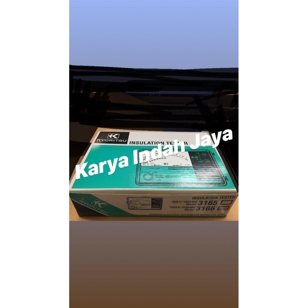 Analog Insulation Tester Kyoritsu 3166