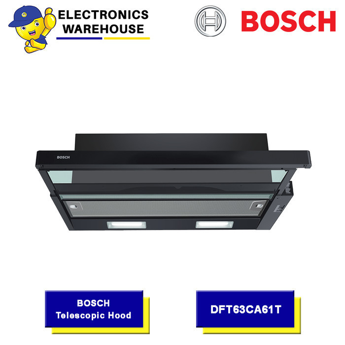 Bosch DFT63CA61T Tudung Asap Teleskopik Serie 2 60cm