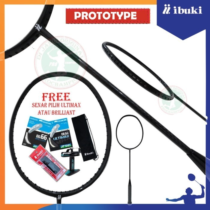 Ibuki Prototype Limited Edition Raket Badminton Original