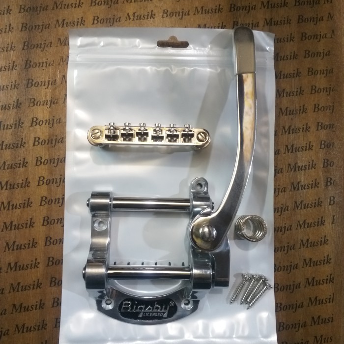 Bridge Bigsby B 50 Tremolo Vibrato Tailpiece Set Matic Bridge