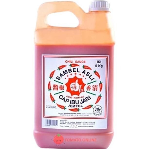 

Sambal Asli Cap Ibu Jari Jempol Jerigen 5 kg / 5kg H24M