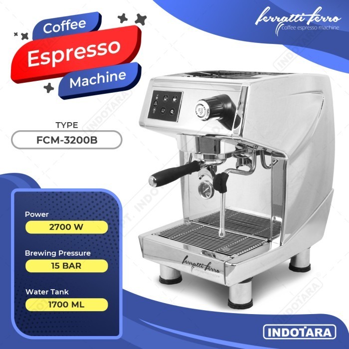 Ferratti Ferro Espresso Machine Fcm3200B