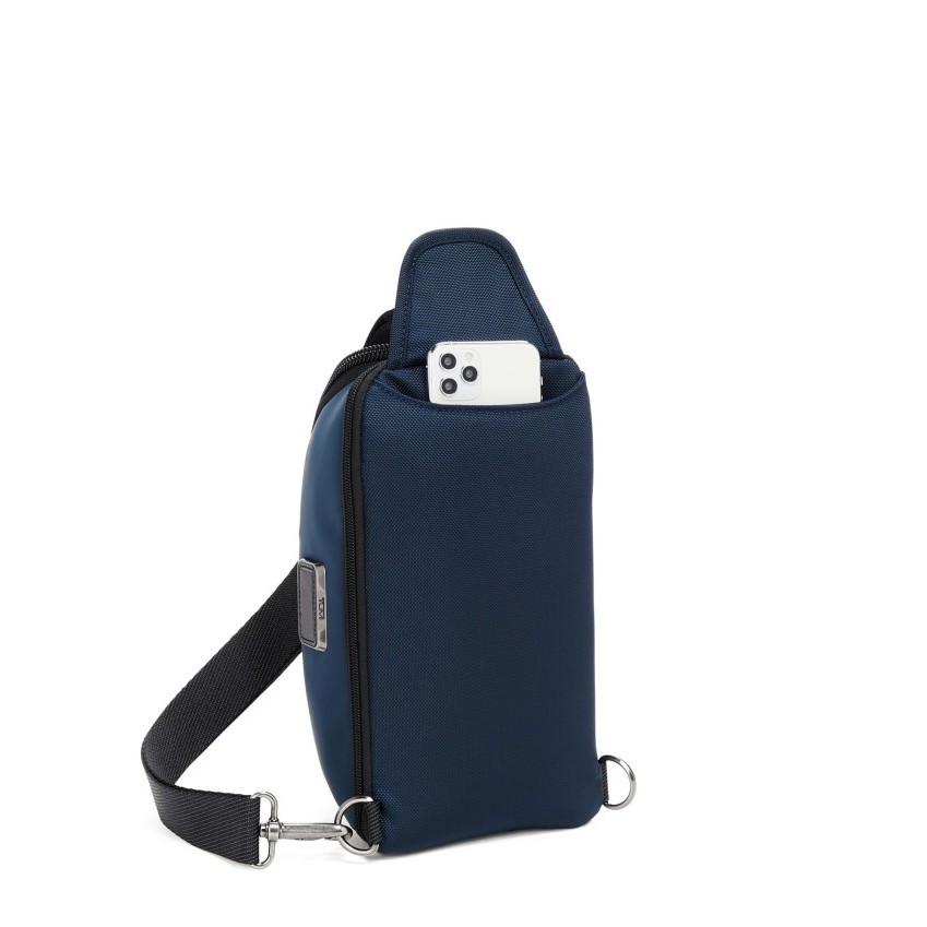 Tumi Tas Selempang Alpha Bravo Platoon Sling - Navy