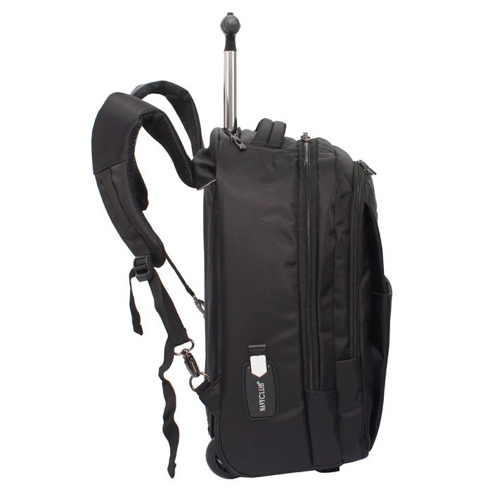 Navy Club Tas Laptop Backpack -Ransel Trolley Travel Tr Haba