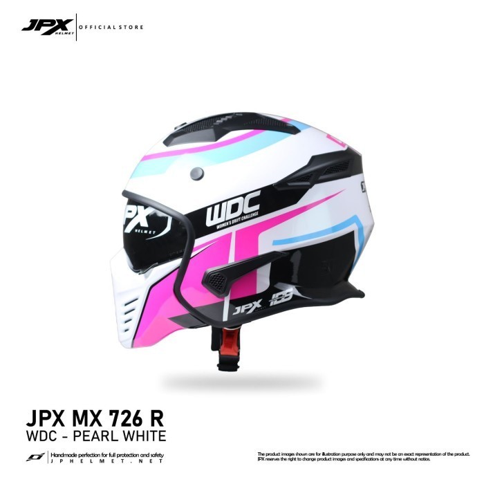 Helm Jpx Full Face Mx-726R - Wdc Termurah Terlaris Promo