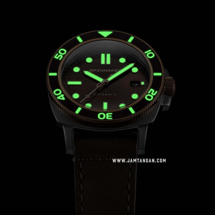 Spinnaker Hull Diver Arctic Blue Sp-5088-02 Dark Blue Dial Dark Blue L Termurah Terlaris Promo