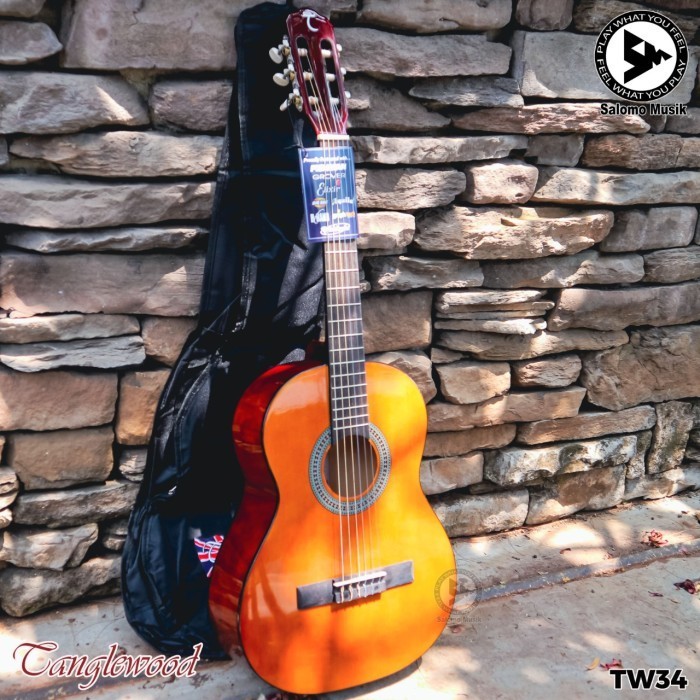 Gitar Klasik Nylon 3/4 Tanglewood Tw34 + Softcase