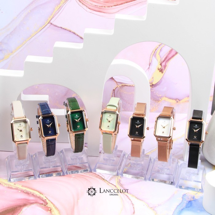 Jam Tangan Lanccelot Solitaire Of Obsidian Wanita