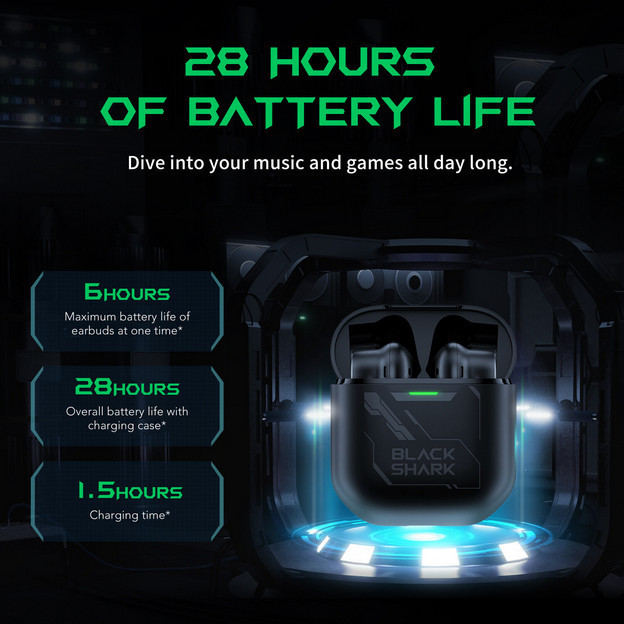 Black Shark Joybud Earphone Tws Headset Gaming Joybuds Earbuds