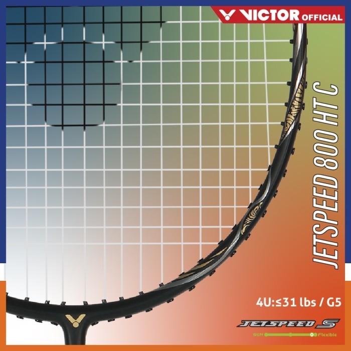 Raket Badminton Victor Jetspeed S-800 Ht / Js-800Ht / Jetspeed 800 Ht