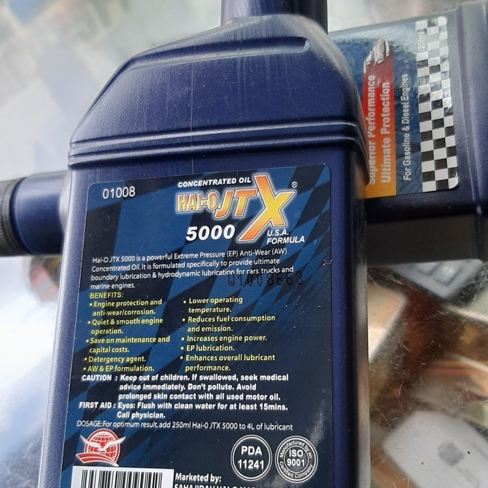 Jtx 5000 Campuran Oli Mobil 250Ml Berkualitas
