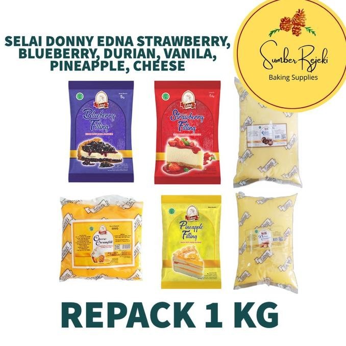 

favorit] Selai Edna Rasa Strawberry dan Blueberry 1 Kg