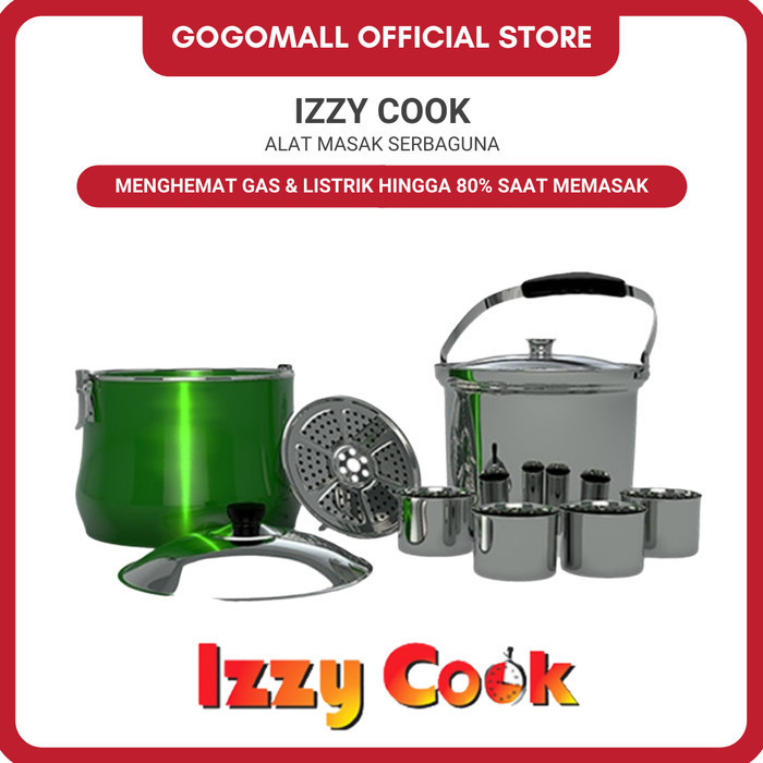 Izzy Cook Memasak Hemat Gas & Listrik Hingga 80%