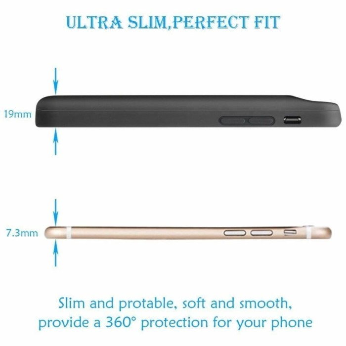 Powercase Iphone Xr 6000Mah Jlw Power Case X R Battery 6000 Mah Xr2