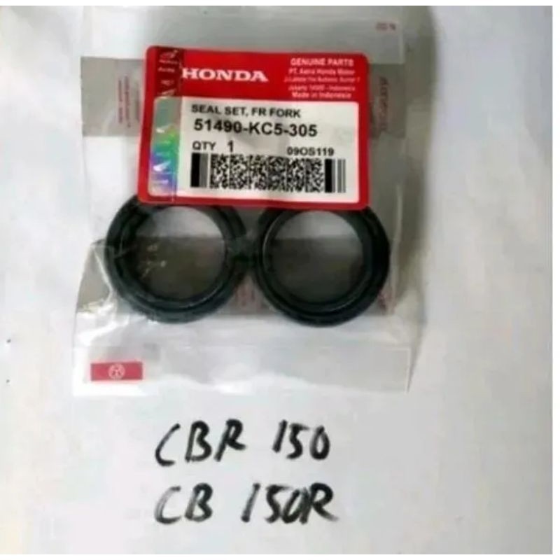 ( 1Bks / 2Pcs ) Oil seal shock depan CBR 150 CB150R CB 150 R sil oli Shockbreaker