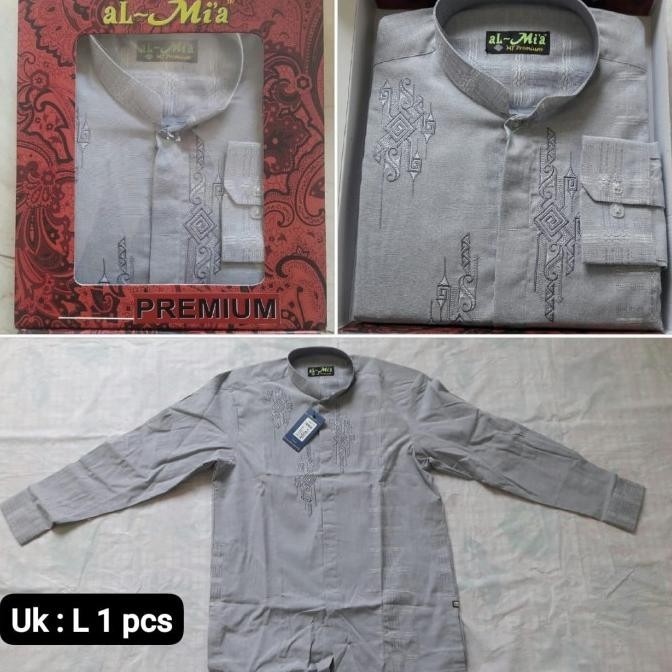 Baju Koko Al-Mia Premium