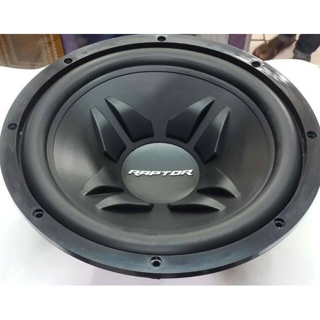 SPEAKER 12 INCH SUBWOOFER RAPTOR 600 WATT DOUBLE COIL (ORIGINAL ASLI)