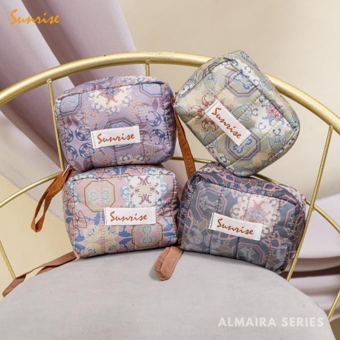 Sunrise - Mukena Travel Parasut Sutera Almaira Series Murah Berkualitas