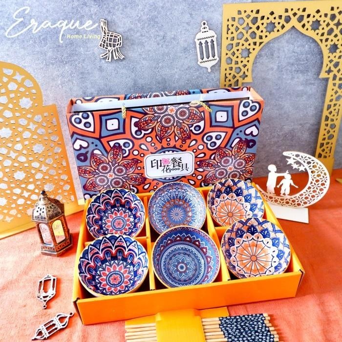 Bohemia Bowl Gift Set / Set Mangkok Makan Keramik / Hampers Wedding