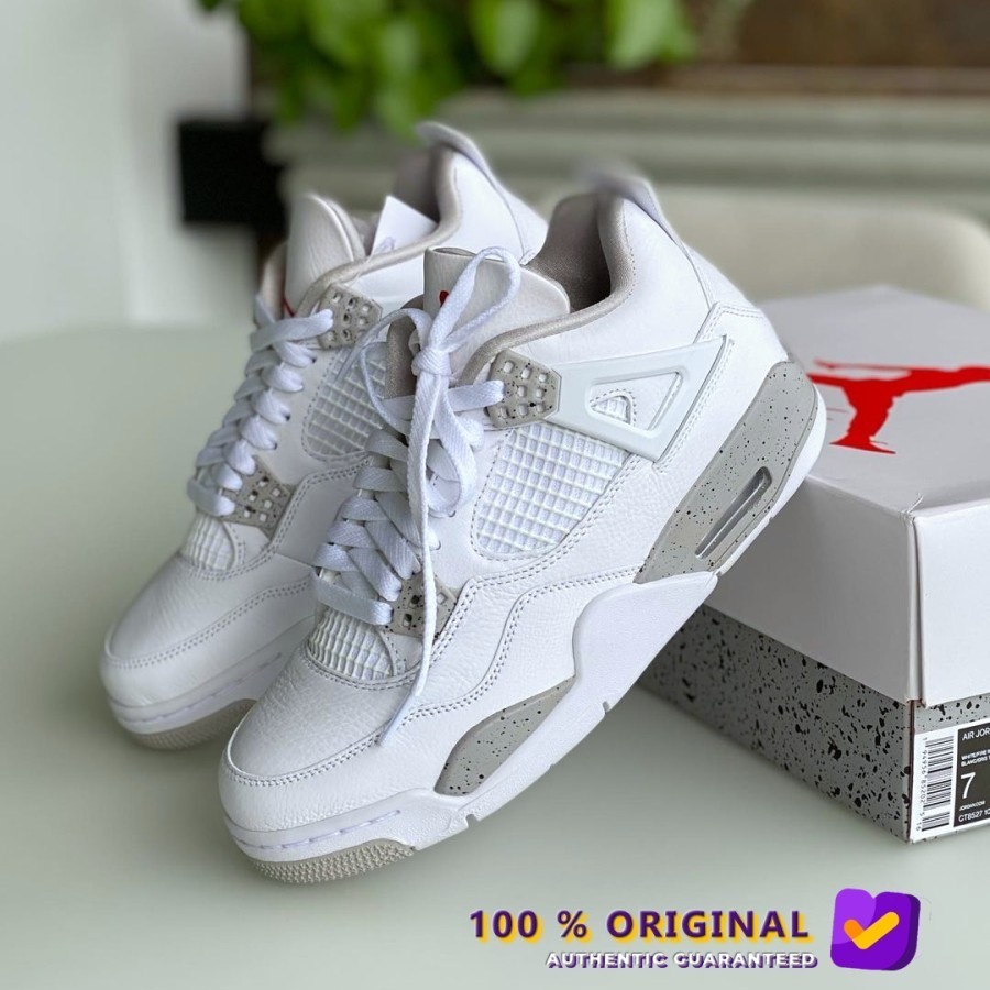 Air Jordan 4 University White Oreo (2021) - US 9.5
