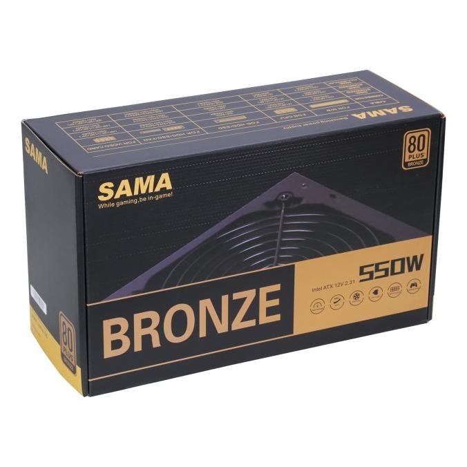 Psu Kyo Sama 550W 80+ Bronze Non Modular Psu 550W 80 Bronze Black