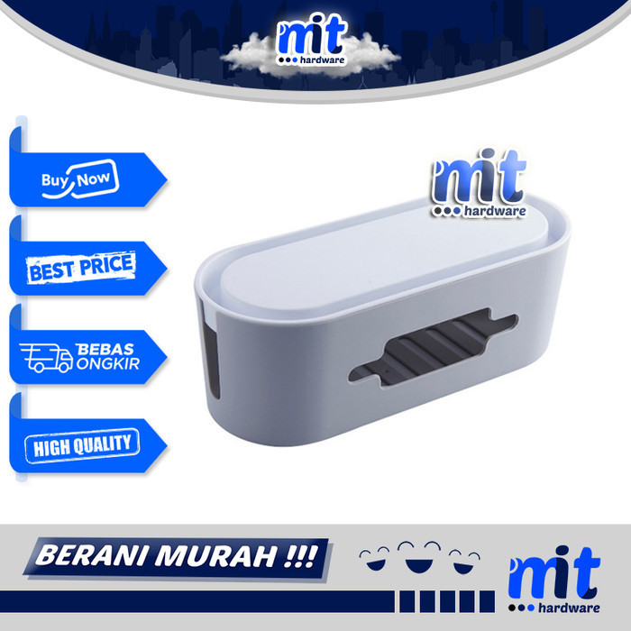 

MANAGEMENT BOX KOTAK ORGANIZER KABEL CHARGER WIRE CABLE