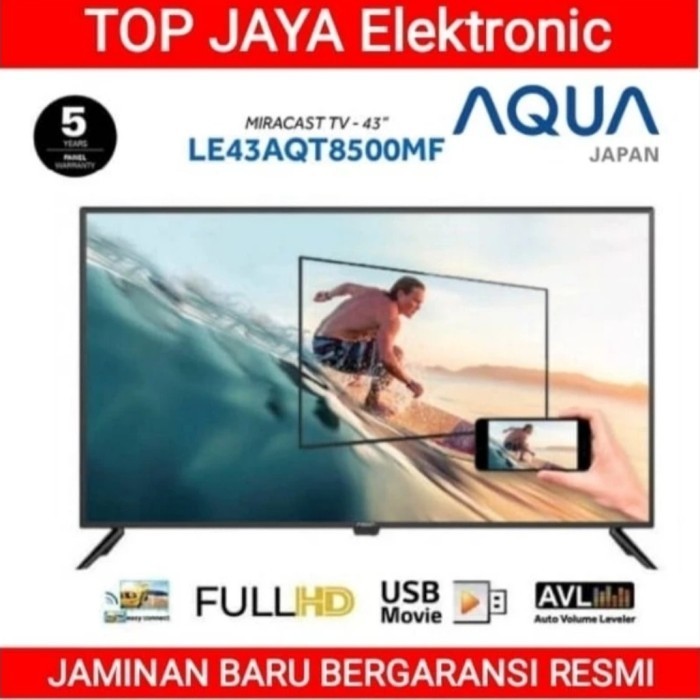 Led Tv Aqua 43Inch Digital Tv Bergaransi Resmi