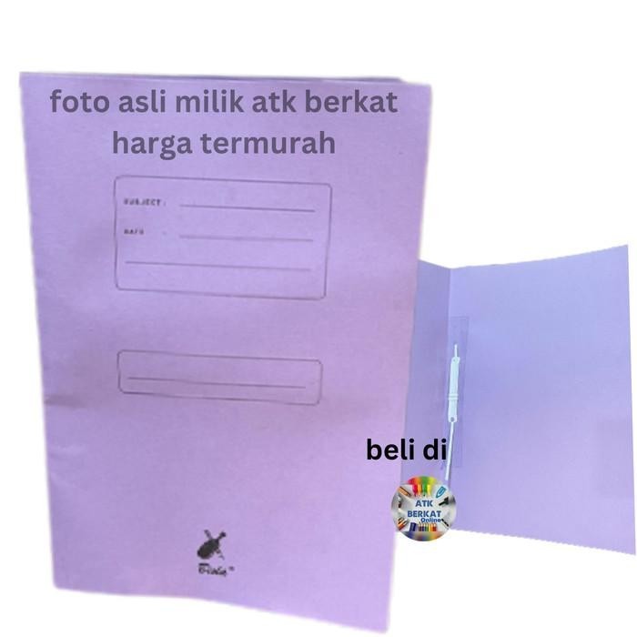 

Map Folder Kertas Stopmap Biola 5001 Snel Hecter Warna Putih Ungu