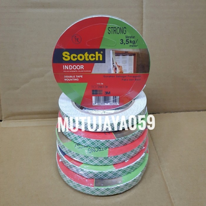 

HOT PROMO scoth indoor double 3,5kg 3M original Double tape