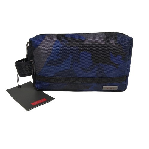 Tumi Medium Kit / Medium Pouch - Navy Camo