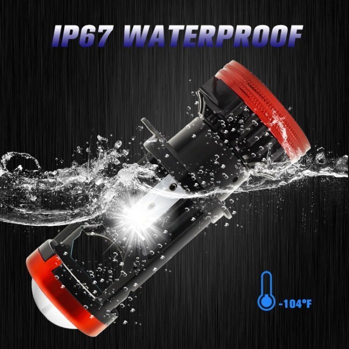 Mini Projector Led H4 Mobil Motor Lampu Led H4 Mini Projie 110W Terang