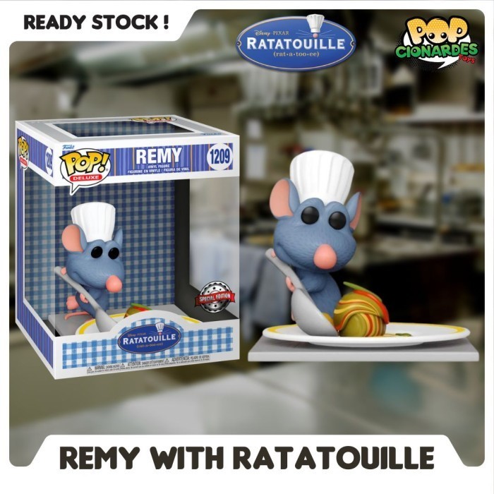 Funko Pop Disney - Remy With Ratatouille 6 Inch #1209