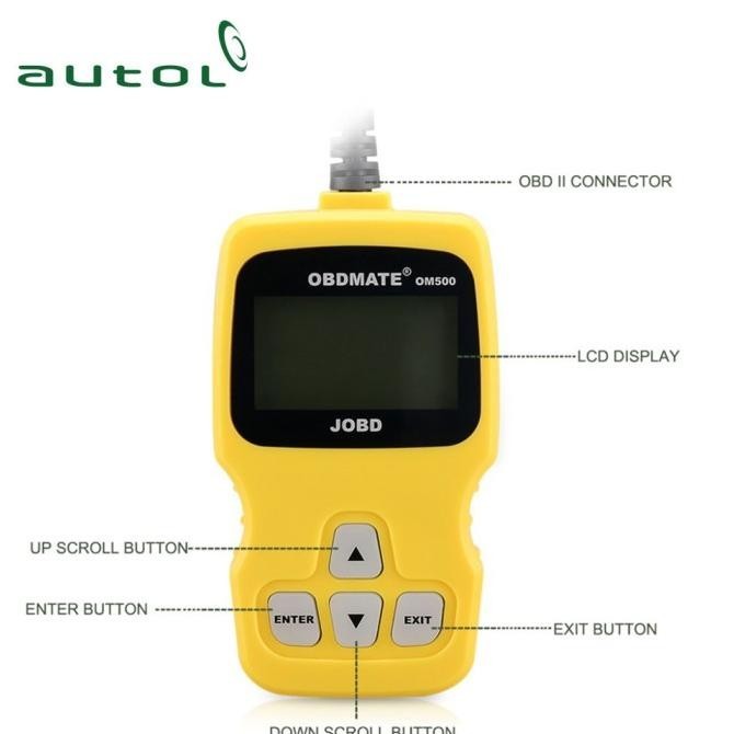 Best Seller Obd Scanner Mobil Obd2 Scanner Obdii Scanner Om500 Jobd Obdmate Om 500