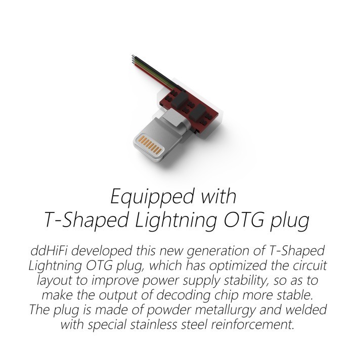 Ddhifi Tc35C Lightning To 3.5Mm Portable Dac Iphone Headphone Jack