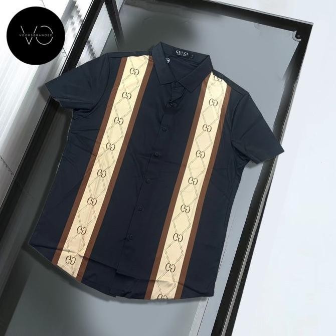 Kemeja Pria Import Lengan Pendek / Kemeja Pendek Pria Bermotif Import Raymondusra