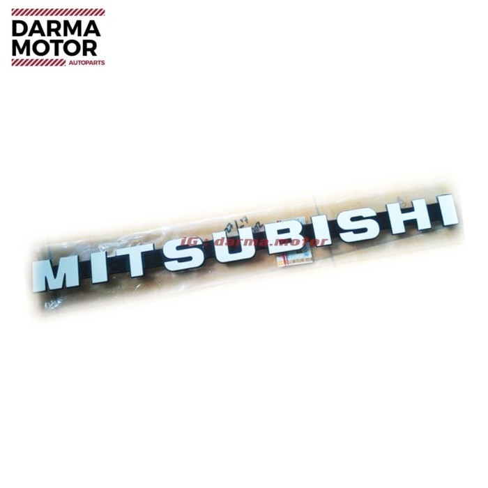 EMBLEM MITSUBISHI PS100 PS120 RAGASA UMPLUNG ORI ASLI