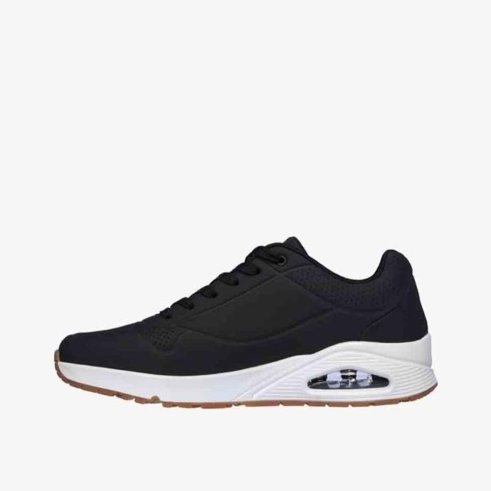Sepatu Sneakers Pria Skechers Uno (Original100%)Ske52458Blk Benycrumbs