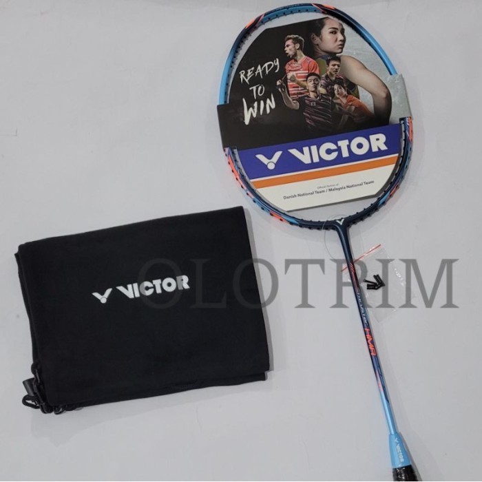 Raket Badminton Victor Thruster K HMR / TK HMR Light Blue "NEW COLOR"