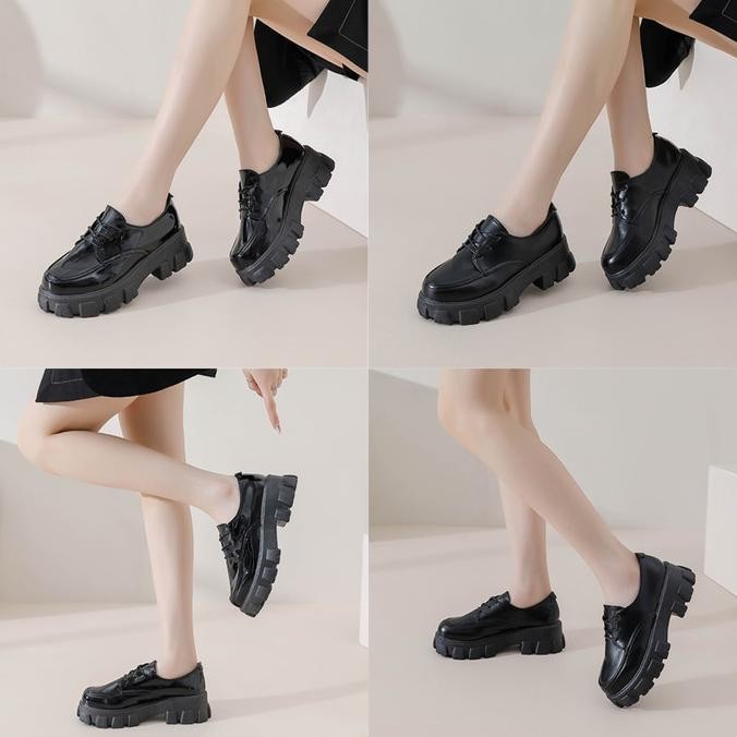 Luxus Spear B - Sepatu Wanita | Oxford Sneakers Casual Elegan Shoes